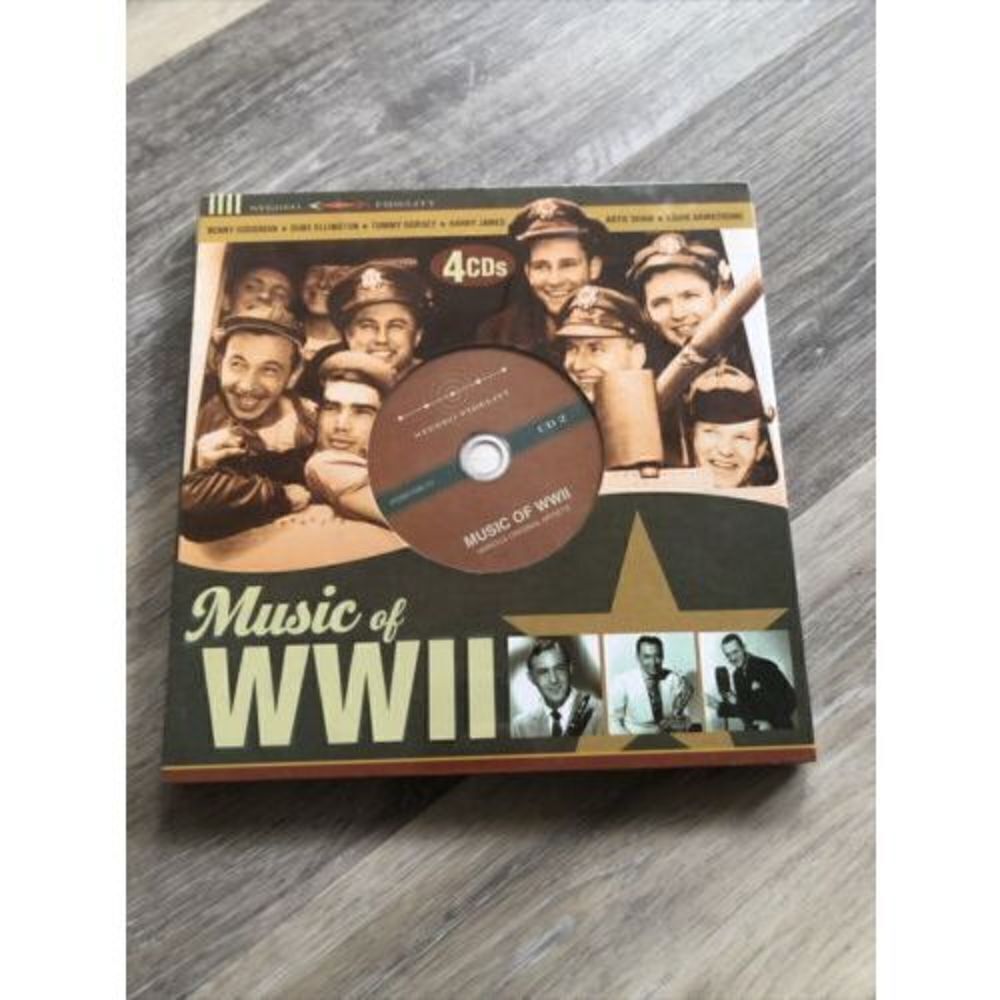 *Music Of WWII Box Set by Various Artists CD 2011 4 Discs SEALED
